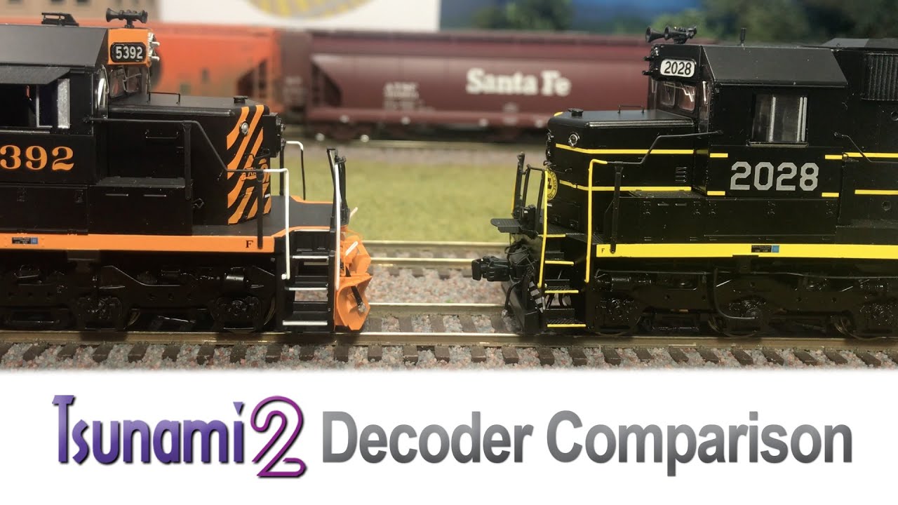 Tsunami2 Decoder Comparison: Airhorns