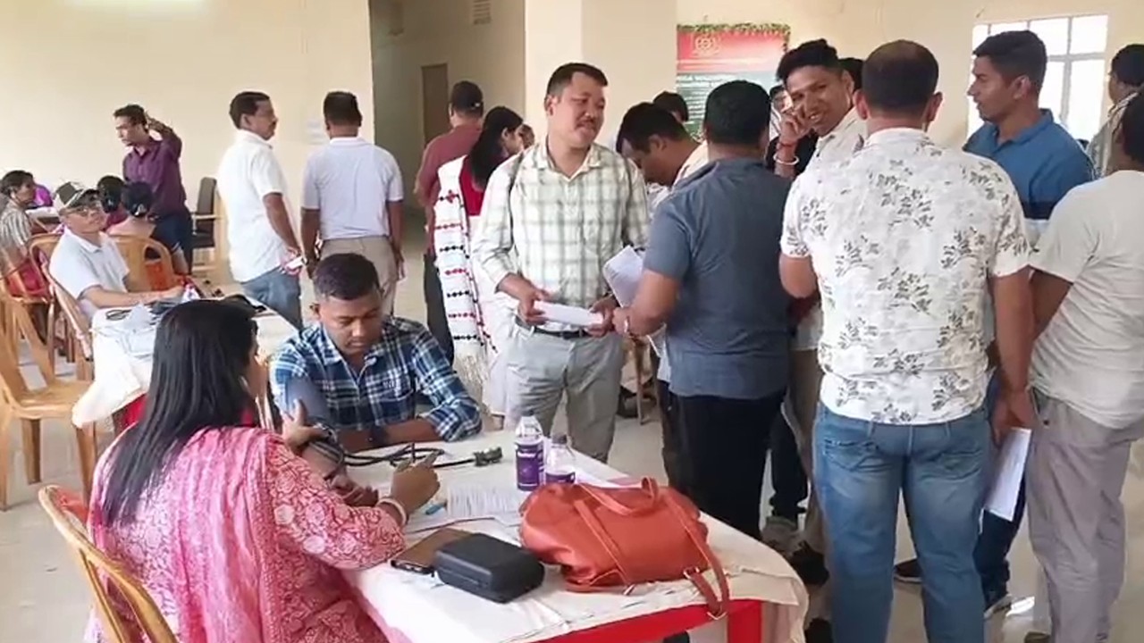 Fire Service Headquarters Hosts Blood Donation Drive