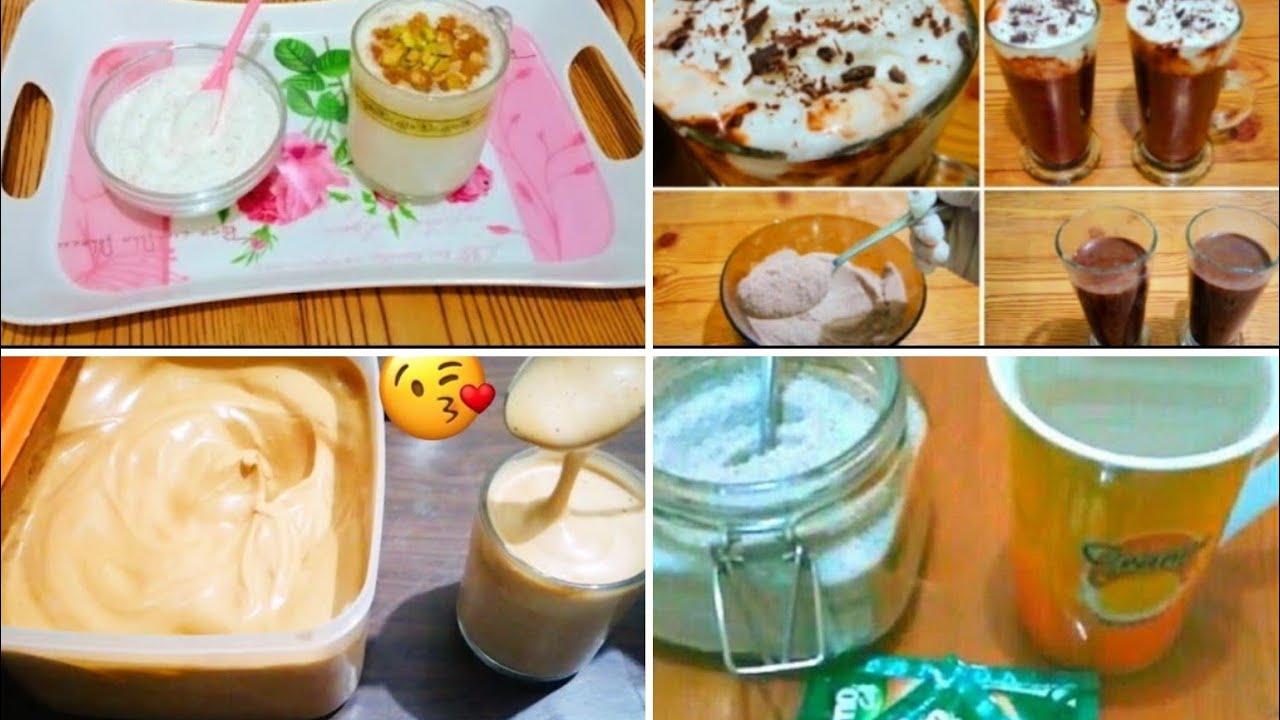 مشروبات الكافيهات الساخنة لبرد الشتاء😋 حضريهم في البيت أضمن وأوفر والذ من برة بكتير 💪