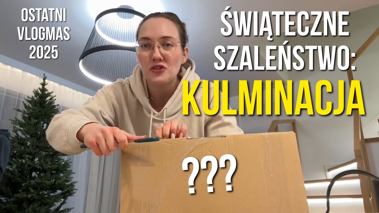 ŚWIĄTECZNE SZALEŃSTWO: KULMINACJA 🤯 Ostatni vlog przed Świętami 2025 🎄