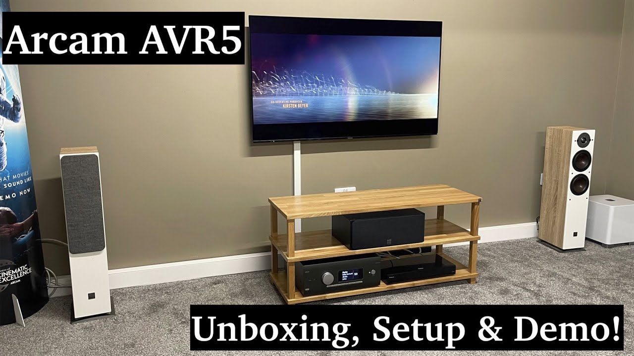 Arcam AVR5 Unboxing, Setup & Demo | Expressive Audio | HiFi, Home Cinema & Multiroom Experts