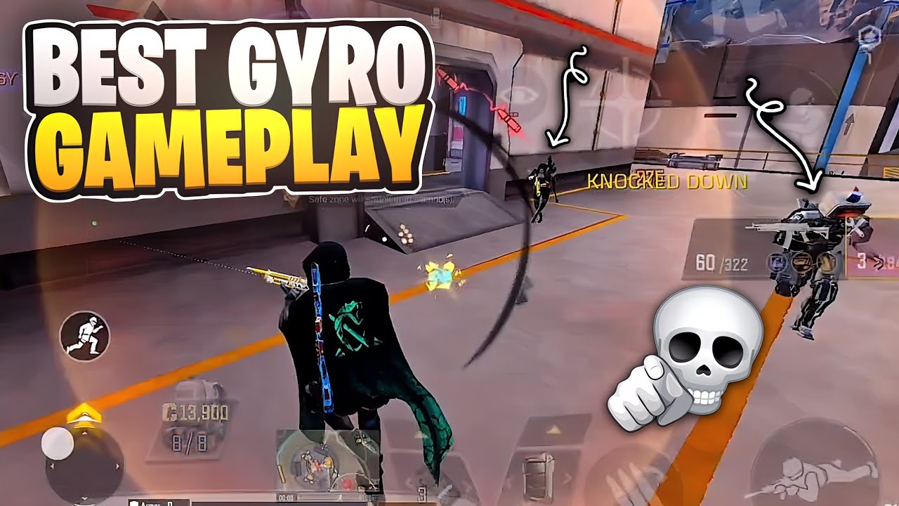 THE BEST GYRO GAMEPLAY IN CODM BR 2025 | SURVIVED IN INTENSE SITUATION