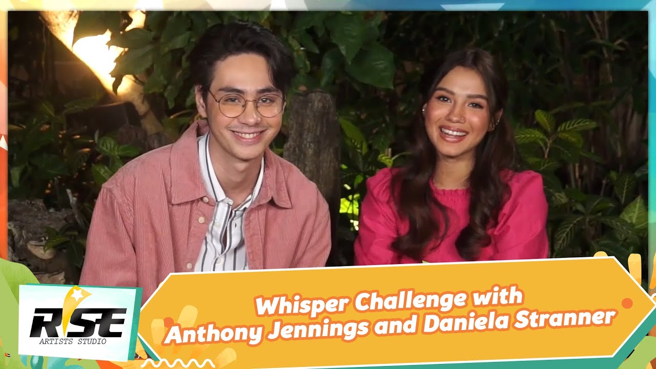 Whisper Challenge with Anthony Jennings and Daniela Stranner