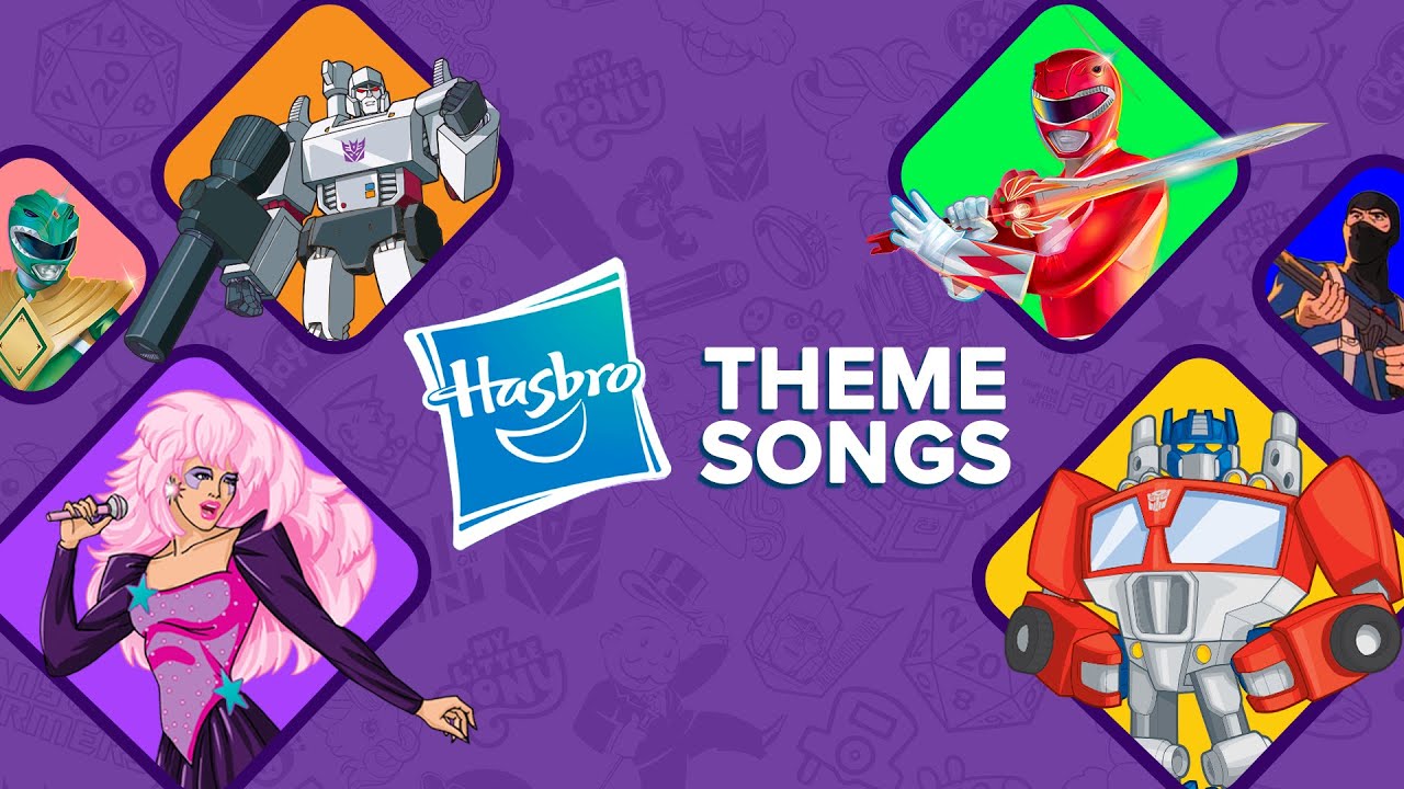 Nostalgic Hasbro Theme Songs ⚡️ 🎶 🔴 Live 24/7