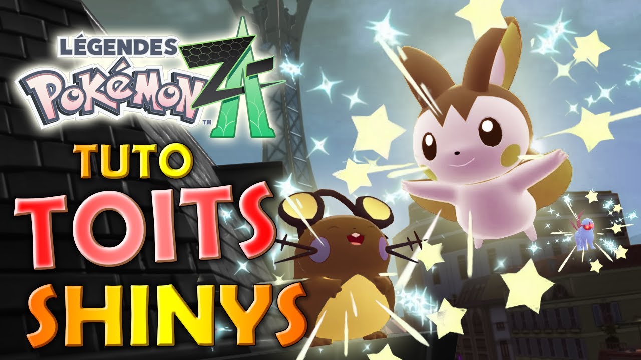 ✨ TUTO SHINY TOITS  sur LÉGENDES POKÉMON ZA – CIRCUIT INCROYABLE & FUN !! 🔥🎮