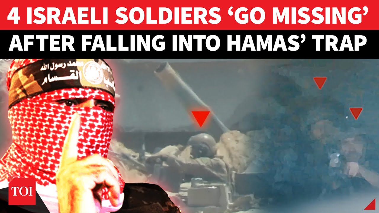 Hamas’ Deadliest Ambush Catches IDF Off Guard In Gaza; 4 Soldiers ‘Captured’ In Stunning Battles