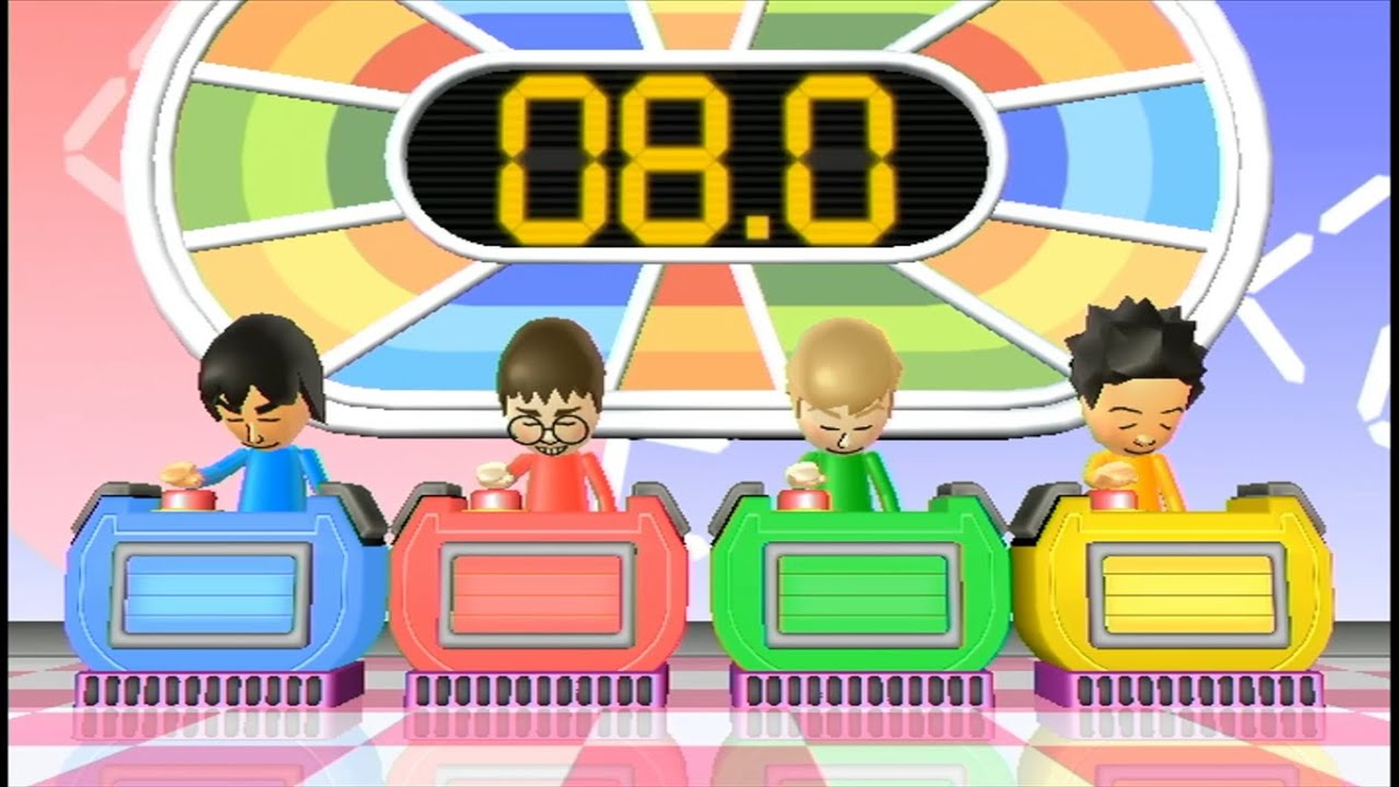 Wii Party Board Game Island: Akira vs Skip vs Pavel vs Zi-Kai