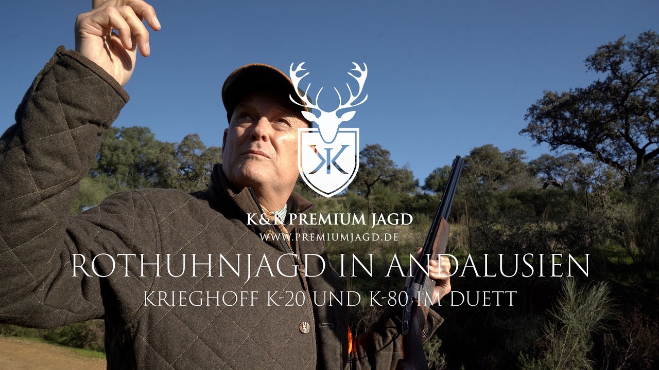 Rothuhnjagd in Andalusien |Krieghoff K-20 und K-80 im Duett mit K&K Premiumjagd