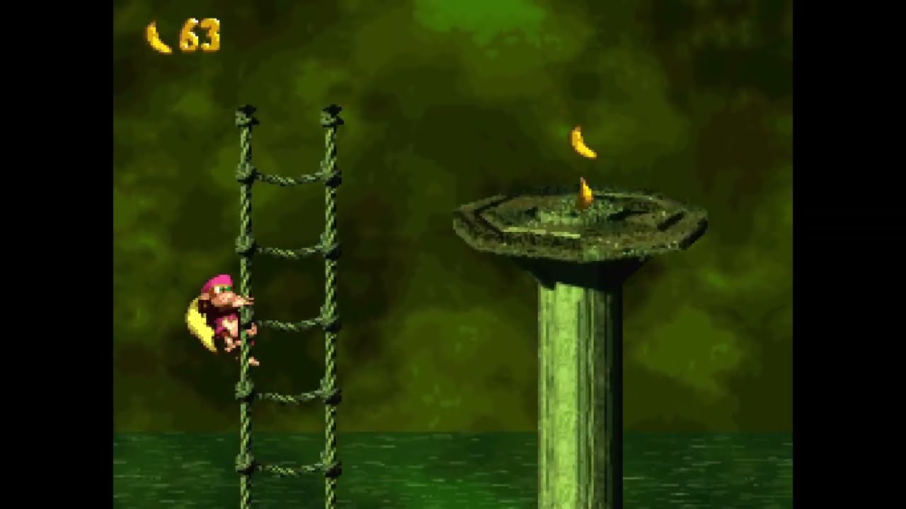 Donkey Kong Country 2: Ретро-достижения, эпизод 4 — Сражение с Куджелом и остальными обитателями ...
