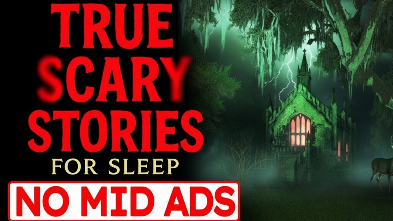 NO ADS 🛑 2 HOURS of TRUE Scary Stories for Sleep | Rain Sounds | Black Screen |  Ep. 23