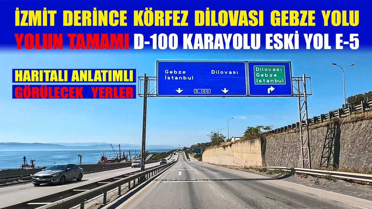 İzmit Derince Körfez Hereke Dilovası Gebze Yolu KOCAELİ Yolun Tamamı #keşfet #kocaeli #izmit #gebze