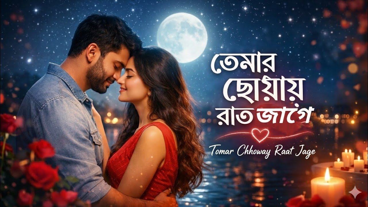 Tomar Chhoway Raat Jage ❤️ | Bangla Romantic Duet Song | Male Female Love Song 2026