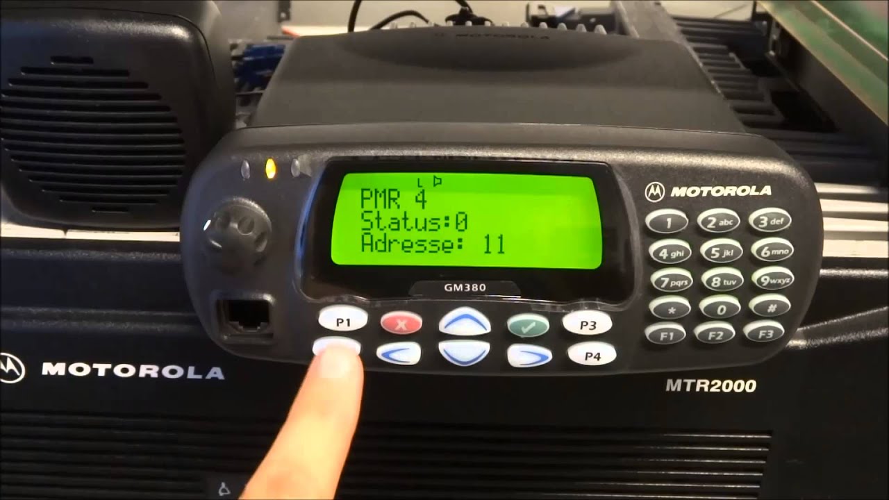 Motorola GM380 UHF PMR LPD und Amateurfunk HAM