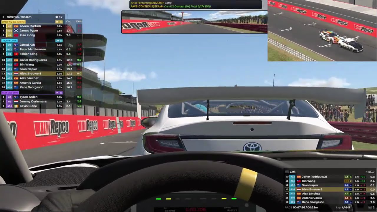 Bathurst Brawl! iRacing Production Car Challenge Toyota GR86