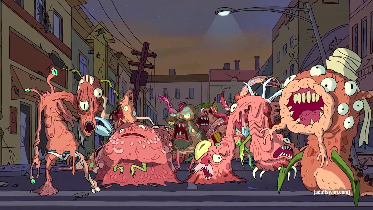 Rick fixes humanity twice (Rick and Morty)