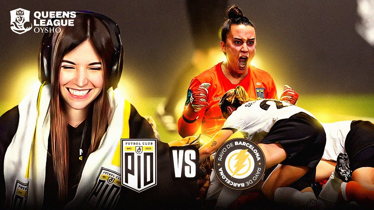 A MI ME QUIEREN ENFERMAR 🤕  - PIO FEMENIL vs RAYO DE BARCELONA | Queens Cup PLAY OFF Ronda 1