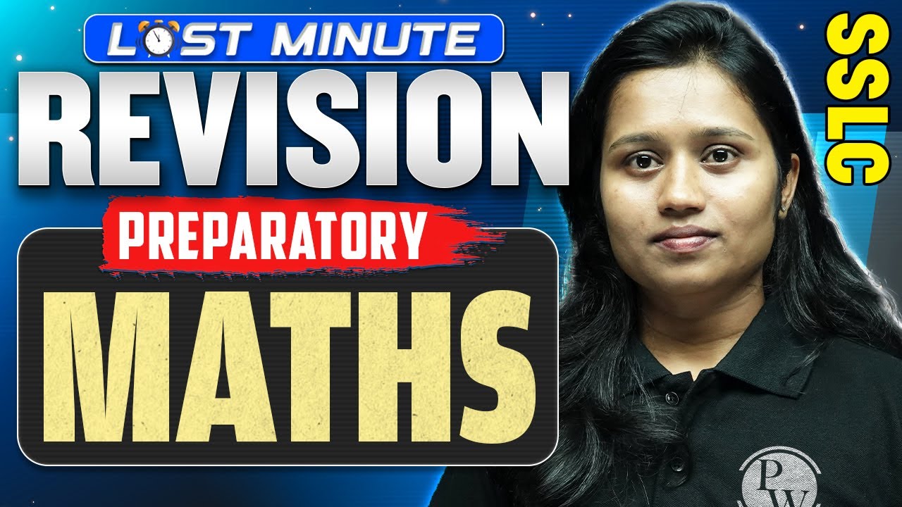 SSLC Maths Preparatory Exam 2026 | Last Minute Revision 🔥 | Most Important Questions | Full Marks