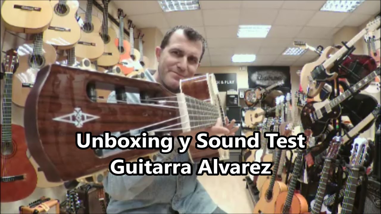 Guitarra Alvarez RC26HCE [UNBOXING + SOUND TEST]
