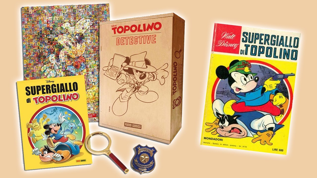 Box Topolino Detective di Casty! e Supergiallo di Topolino 1978
