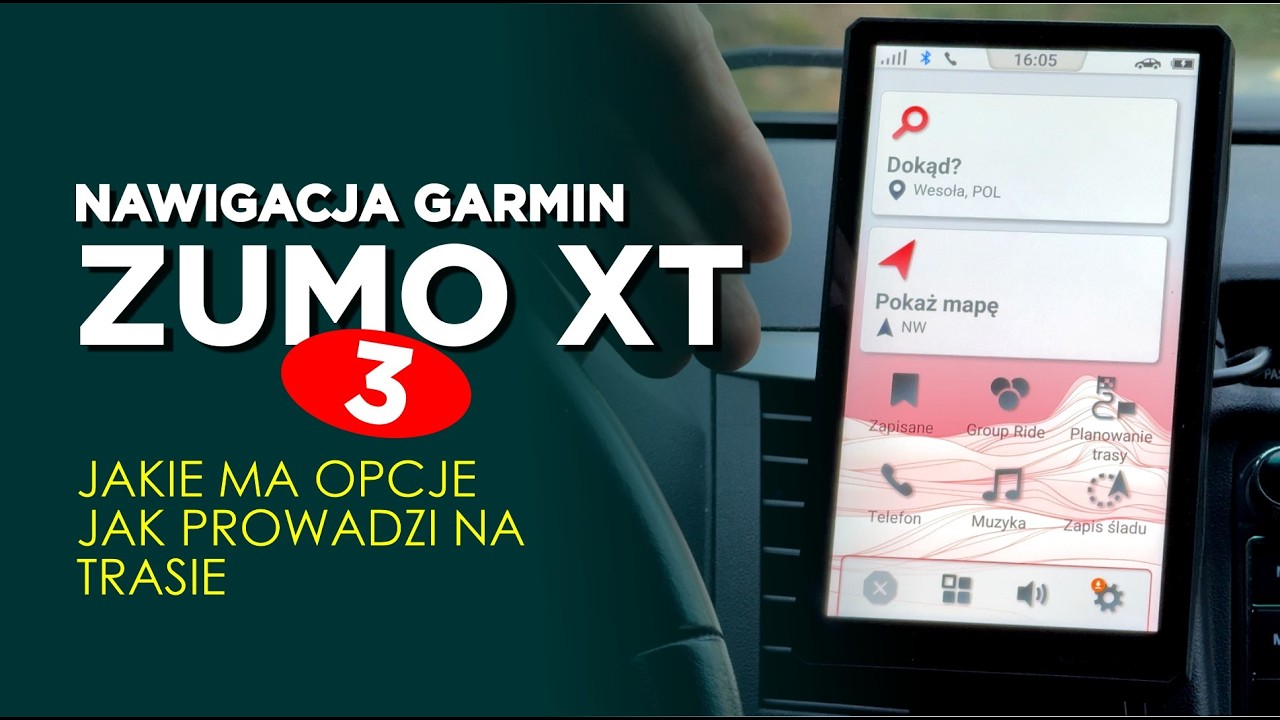 Nawigacja Garmin ZUMO XT3 - jak działa, jakie nowe funkcje oferuje, co nie działa - test