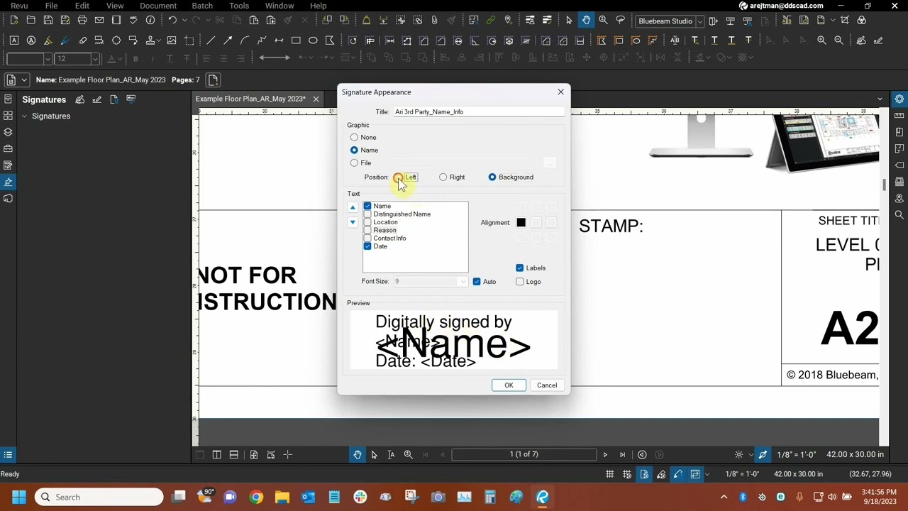 Signatures & Certifications with Bluebeam Revu