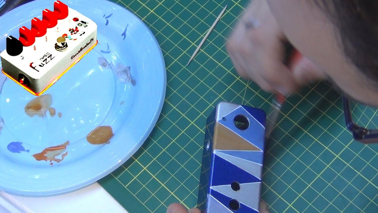 Painting a Guitar Pedal Enclosure