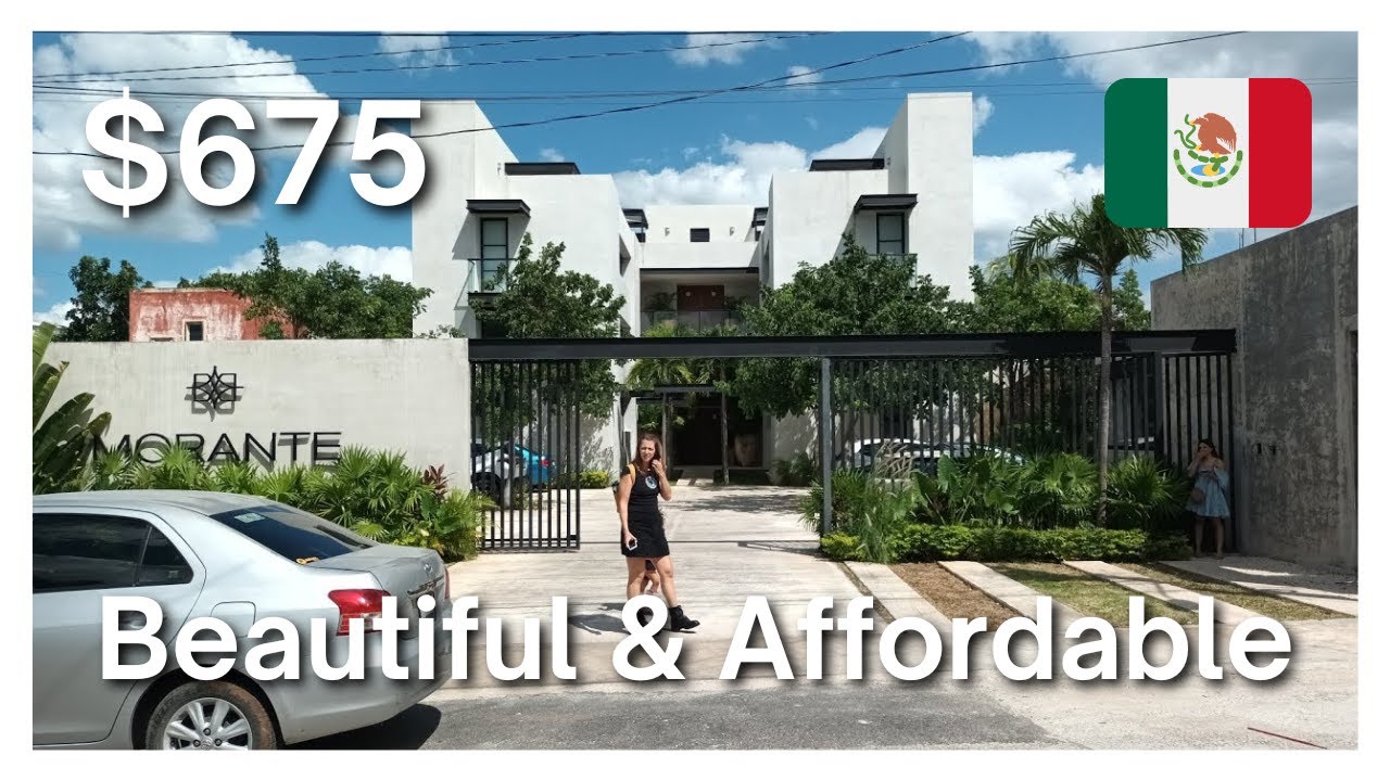 $675 luxury apartment Mérida Mexico Walkthrough 🇲🇽