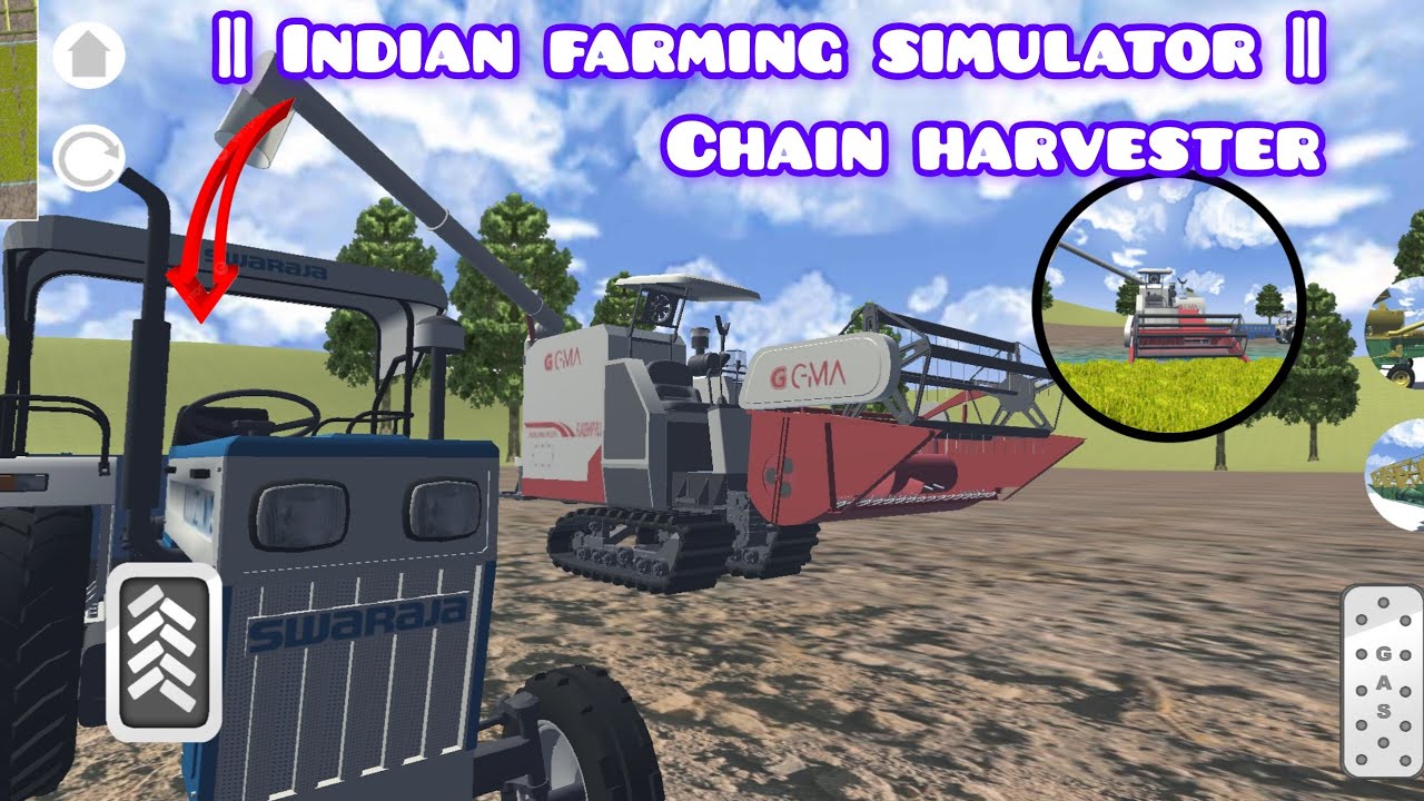 Chain⛓️ harvester🥰 farming🌾 work game🎮🚜 ? 