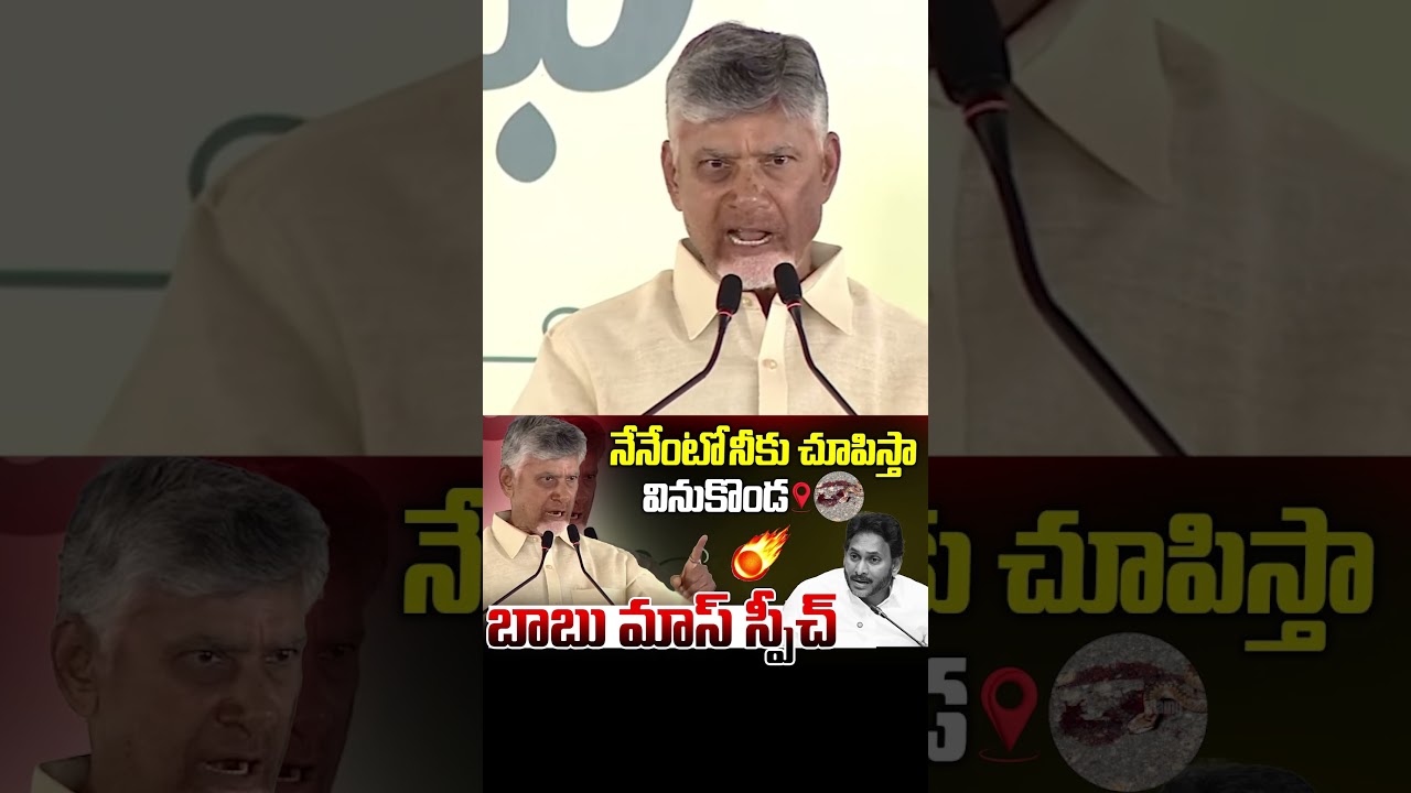 CM Chandrababu Naidu Reaction on AmbatiRambabu Comments | AP News | JD