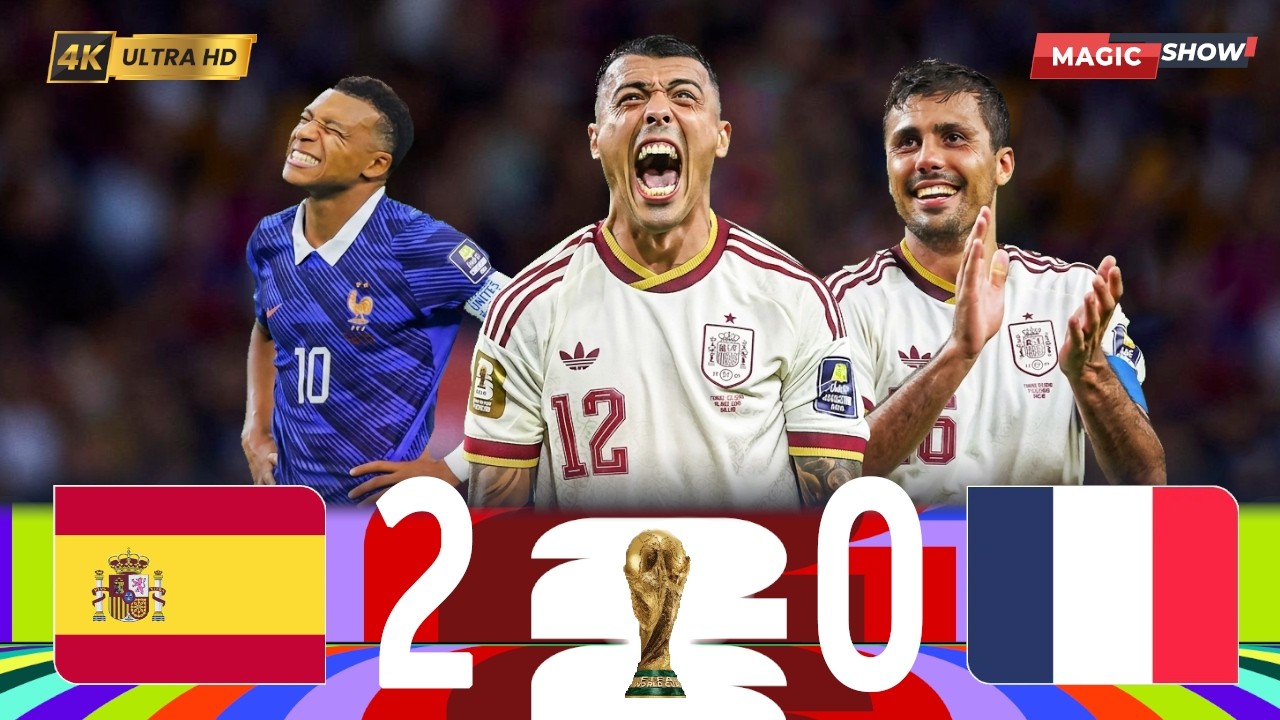 Spain vs France 2-0 Highlights | FIFA World Cup 2026 Semi-Final | La Roja Reaches the Final! 🇪🇸🇫🇷
