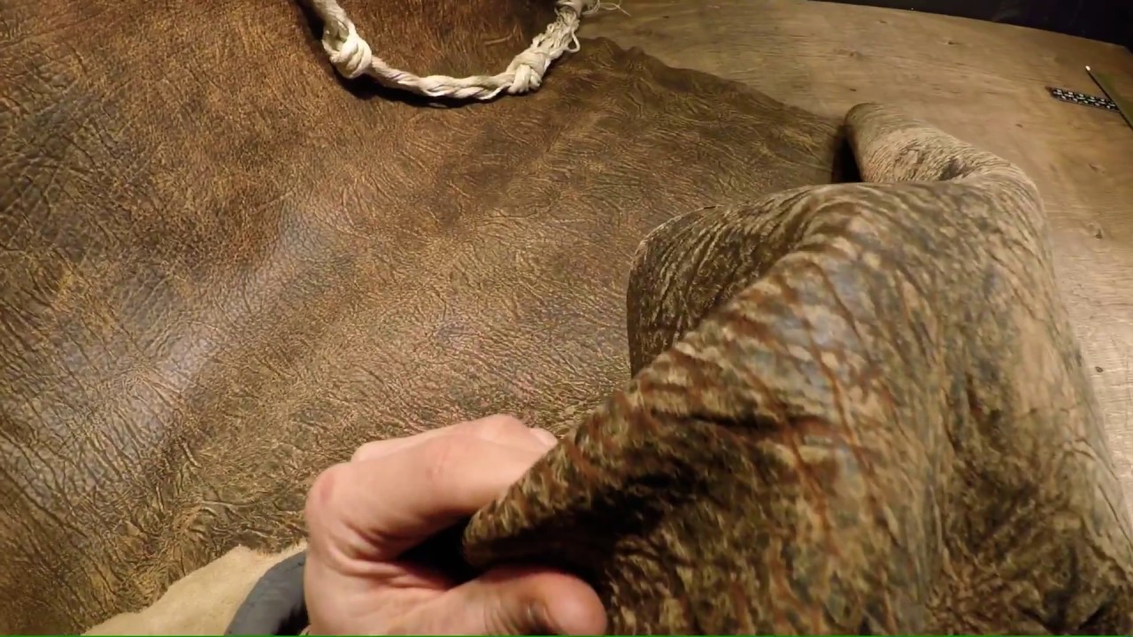 Goldmine Bison 7oz (OA Leather Supply Hide Review)