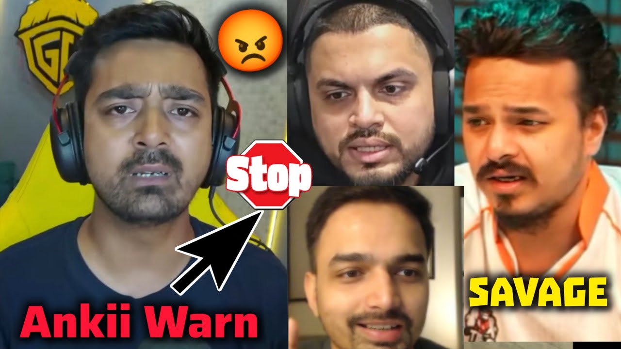 Ankiibot Angry Thug GoldyDa ⚠️ Amar Reply SID 👀 S8UL Challenged 👀 Thug Savage 🚨 Mazy Sad React 🥹