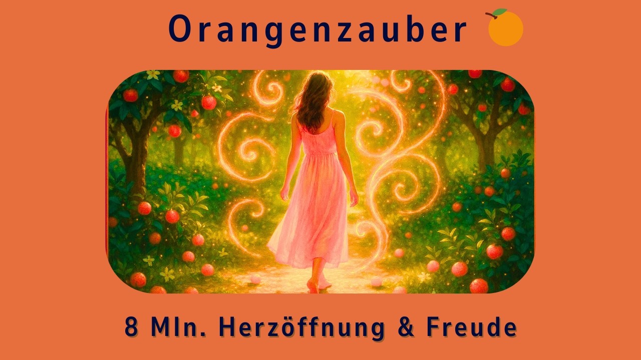 🍊Orangenzauber-Orangenöl-Meditation🩷Herz öffnen & Selbstliebe stärken. Reise in dein goldenes Licht.