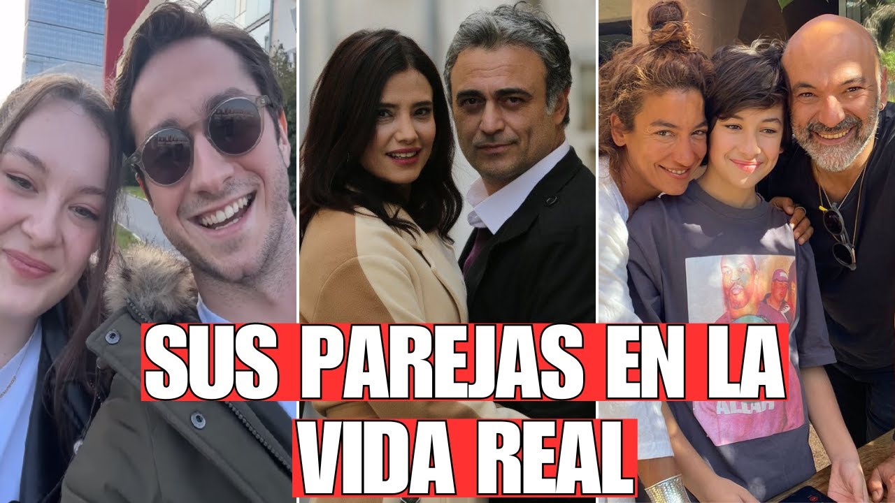 Parejas en la VIDA REAL de EL DESTINO DE MELEK (Benim Adim Melek)