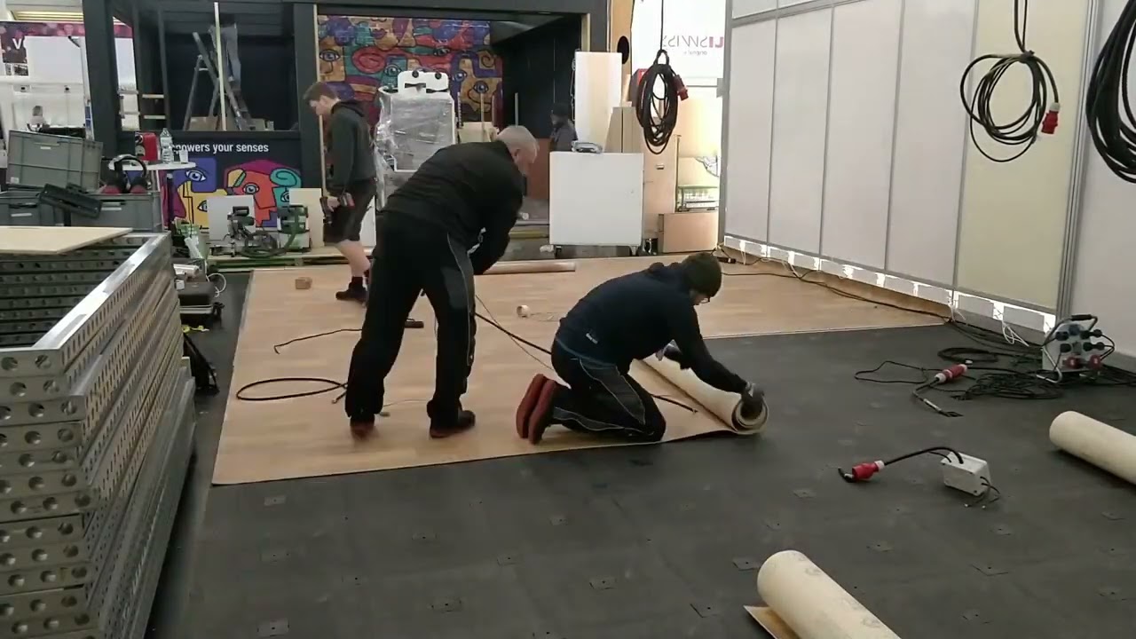 Eyetec Messeaufbau - so entsteht unser Stand