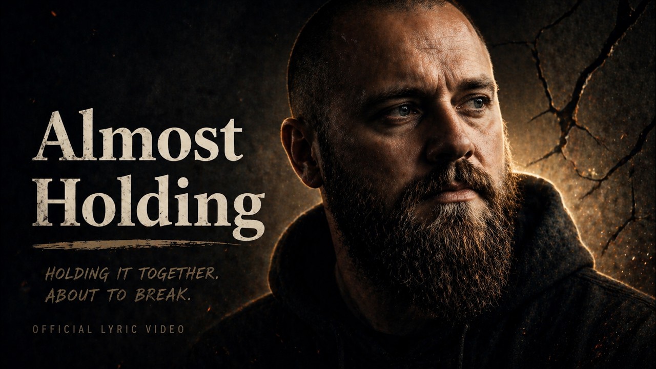 Almost Holding - Caleb Ash (Official Lyric Video)