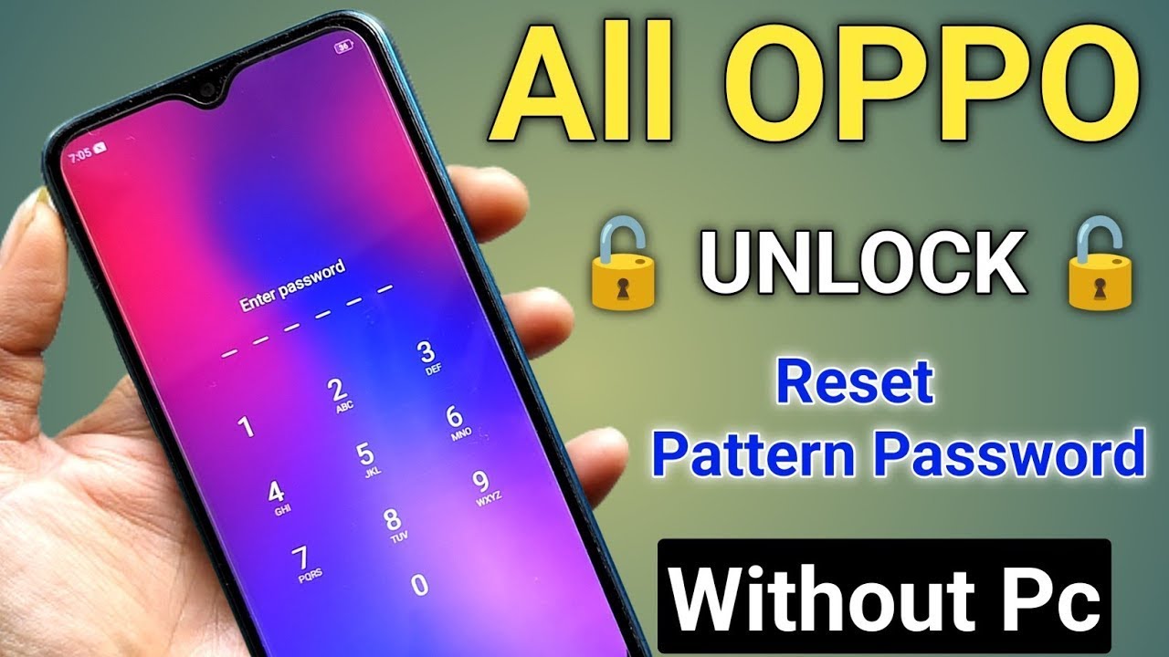 oppo mobile ka lock kaise tode | how to unlock oppo phone if forgot password | how to unlock oppo