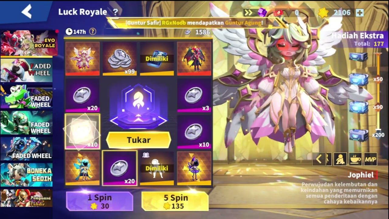 SUPER SUS INDONESIA | SPIN EVO ROYALE DESEMER 2023