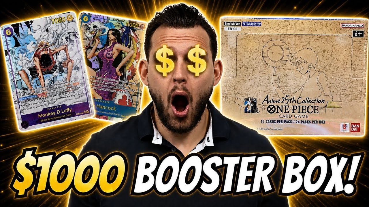 Opening a $1,000+ EB-02 Booster Box! (Anime 25th Collection) One Piece TCG