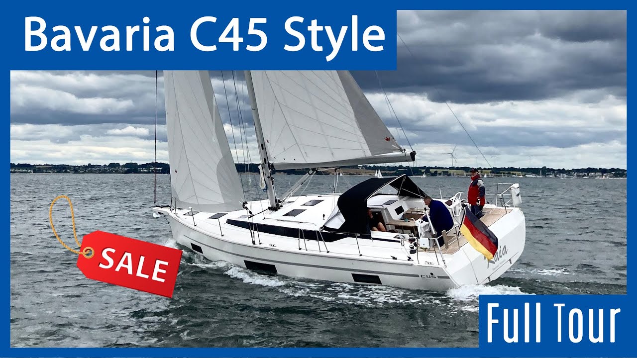 Bavaria C45 Style zu verkaufen - Rungang durch die Segelyacht