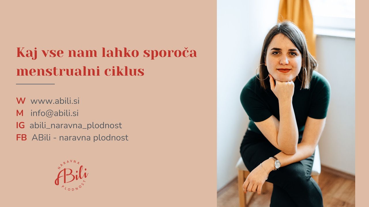 Kaj vse nam lahko sporoča menstrualni ciklus