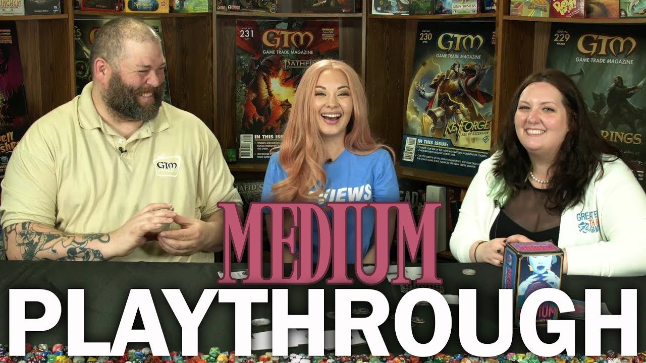 Playthrough of MEDIUM by Storm Chaser Games published by Greater Than Games