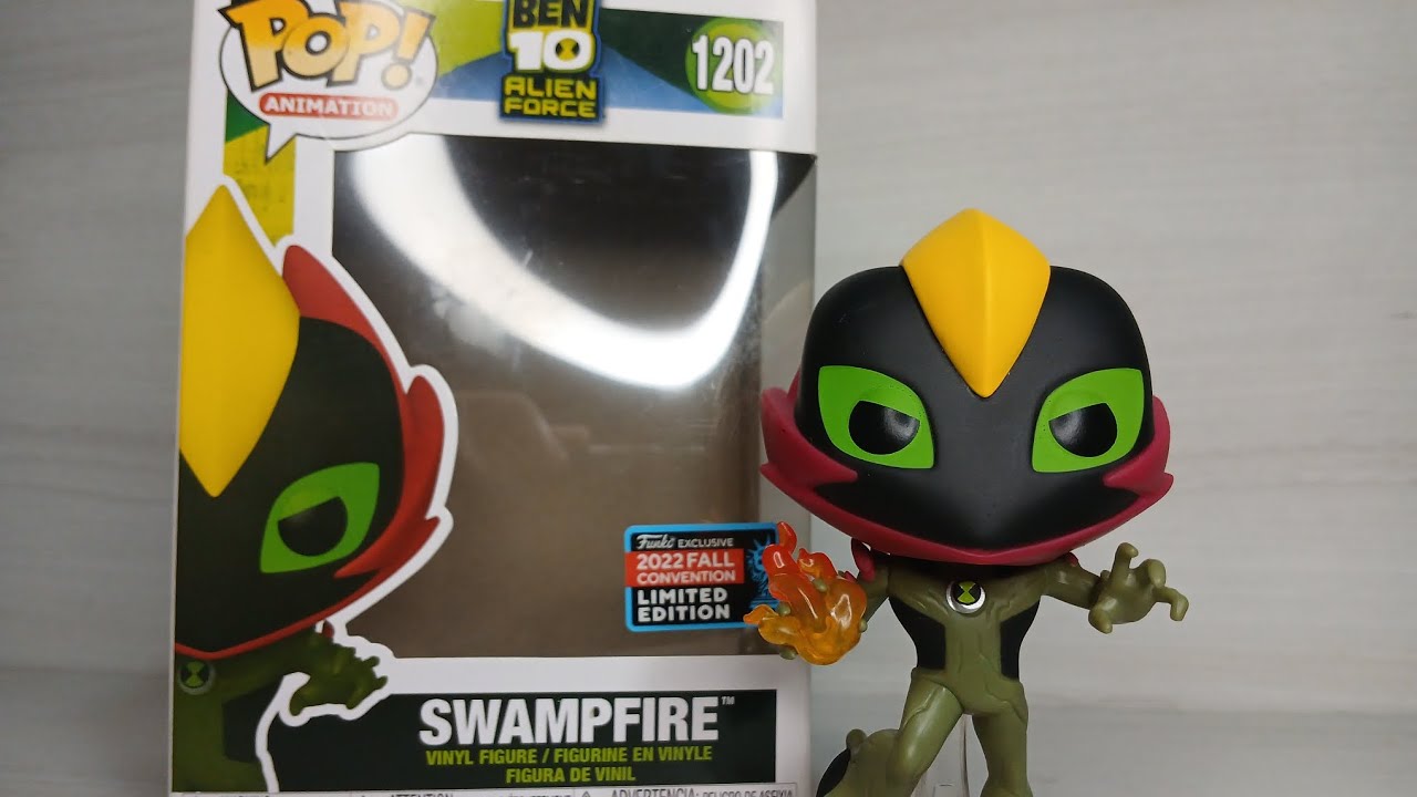 REVIEW do FUNKO POP do FOGO FÁTUO (SWAMPFIRE) - Ben 10 Alien Force