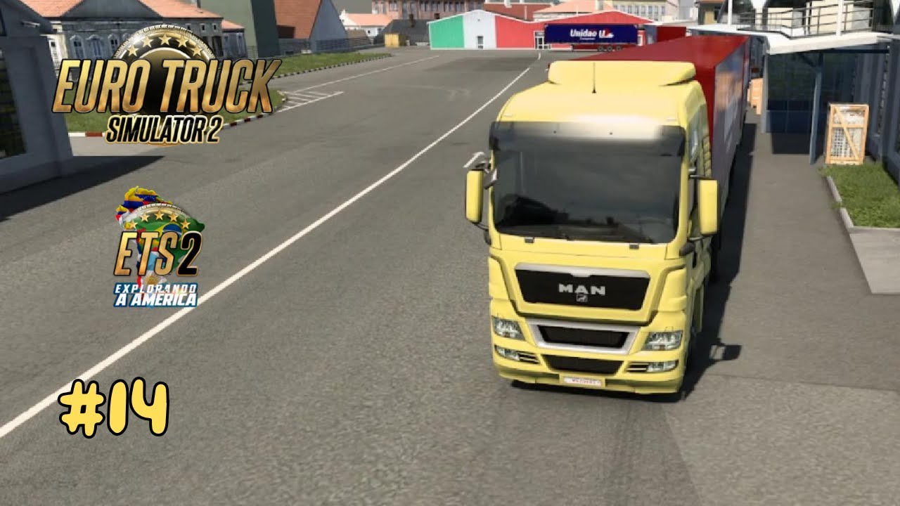 ETS2 #ep14 | Vida de Caminhoneiro | Viagem de Mariana (MG) - Caxambú (MG) So tinha curva