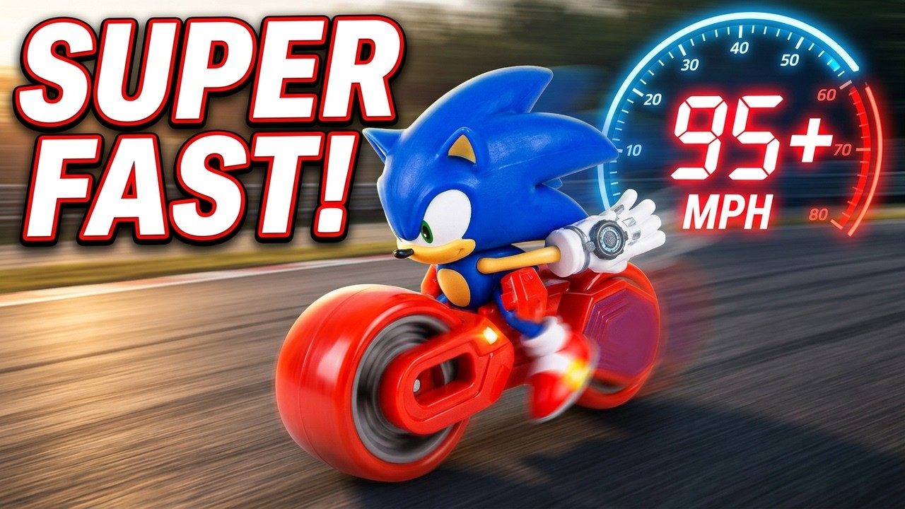 New Sonic Prime RC Car Goes How Fast?