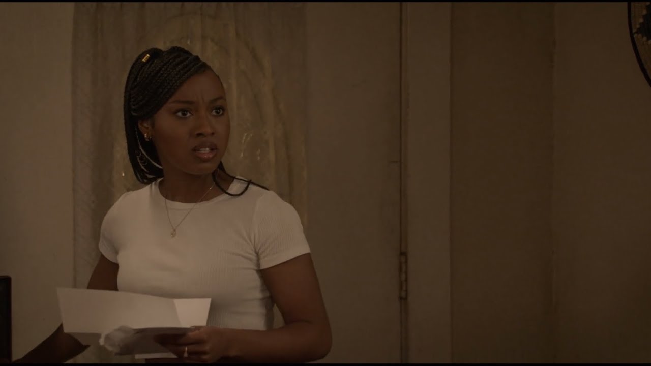 All American - KJ tells Amina he moved out