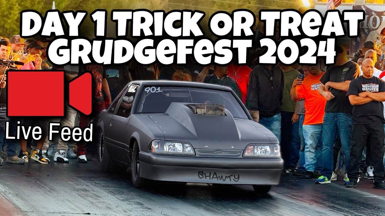 TRICK OR TREAT GRUDGEFEST DAY I | Saturday night Live Stream | Hollysprings Motorsports 2024