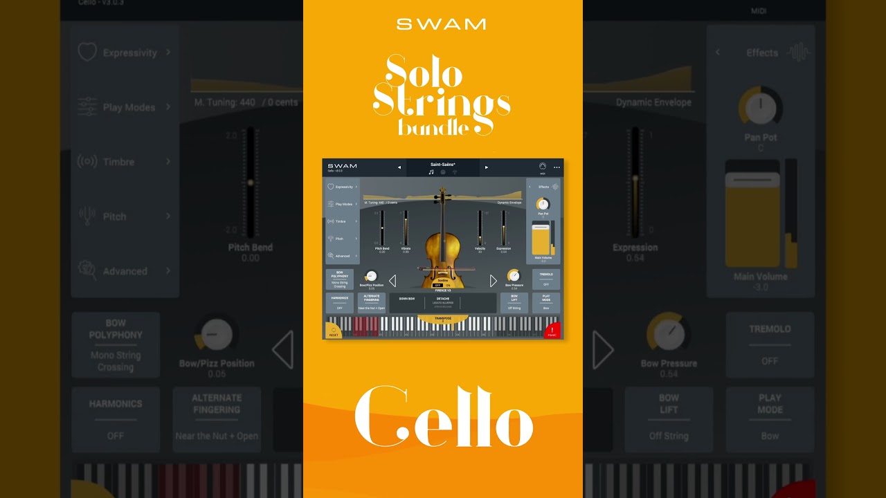 Unleashing the Soul of "Tōryanse" with the SWAM Cello: Mizuki Tachibana's Stunning Performance