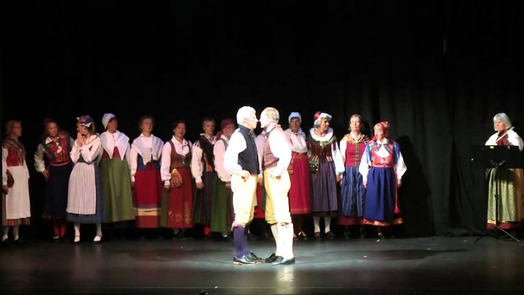 Swedish traditional folk dance: Bingsjöpolska  / Trekarlspolska / Oxdans