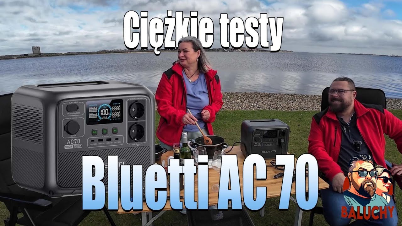 Bluetti AC 70 Ciężkie testy.